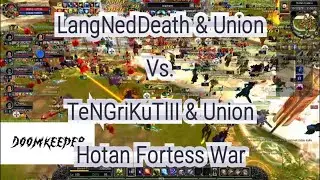 LangNedDeath & Union Vs. TeNGriKuTlII & Union | Hotan Fortess War |#Aspendos #TRSRO #SilkroadOnline
