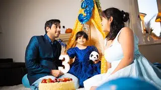 Aahana 3rd birthday vlog / can&rsquo;t believe she is already 3  #birthdayvlog #3rdbirthday #viralvlogs 