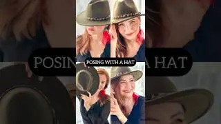 Have fun posting with a hat❤️ #style #fashion #photography #howto #posingtips #women #hat #portrait