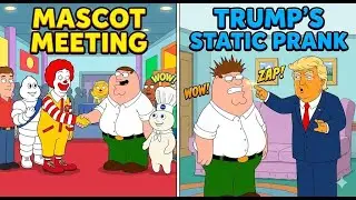 Peter Meets Famous Mascots & Trump's Static Prank