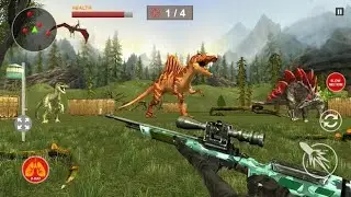 Wild Dinosaur Hunting Games pm Android Gameplay #4