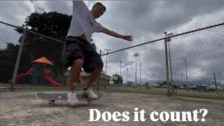 Learning Backside 360s at 39 years old Journey - My kryptonite! @paniolonate 