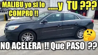Chevrolet Malibu no ACELERA !!! no tiene fuerza !!  P16CF