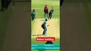 Bates beautiful batting 👌💯| North island vs South Island