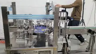 Plastic parts toilet seals plasticware cartoning machine