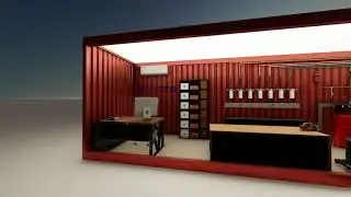 Lube Room (In 40' Container) Walkthrough by Al Hijaz Al Aliyah Co.