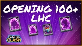 OPENING 100+ Legendary Hero Cards - CASTLE CLASH