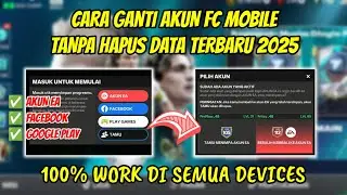 HOW TO CHANGE FC MOBILE ACCOUNT 25 WITHOUT DELETING DATA | HOW TO CHANGE FC MOBILE ACCOUNT