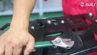 How to install the motorcycle side boxes?