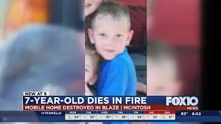 Seven-year-old boy killed in house fire