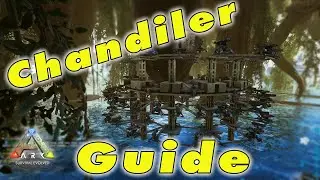 How to Build a Chandelier ( Cliff Plat Turret Tower): Ark Building Guide