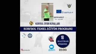Korfbol Oyun Kuralları -Korfbol Temel Eğitim Programı-Erasmus+