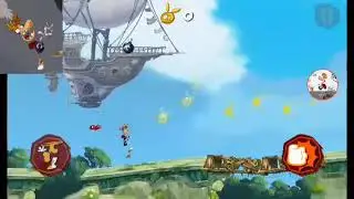 Rayman jungle run nevel 7/8 complete + boss escape