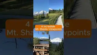 Best Places to See Mt. Shasta in California #shorts #travel