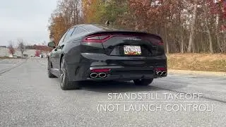 How Does the Kia Stinger 3.3L Stock Exhaust Sound With Intakes?