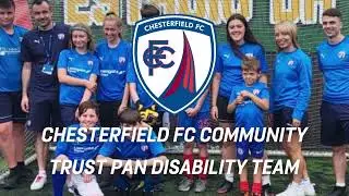 Chesterfield FC - Derbyshire's Heroes (International Day of People with Disabilities)