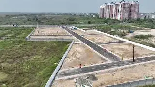 SIP IKON  OMR ON ROAD PLOTTED DEVELOPMENT   SouthIndia Properties x Superb Land Space