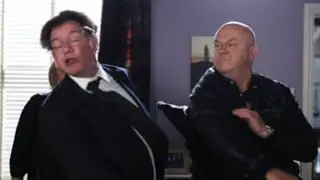 EastEnders - Grant Mitchell Punches Ian Beale (8th September 2016)