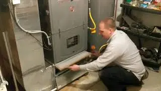 New Rheem furnace filter maintenance