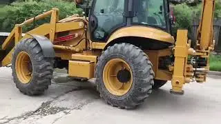 TDER Towable Backhoe Loader 5000 lbs 2.5 ton integral type back hoe loader excavator backhoe