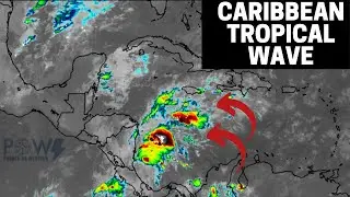 Caribbean Tropical Wave! Daily Storm Chances! Cold Front Next Week - POW Weather Channel