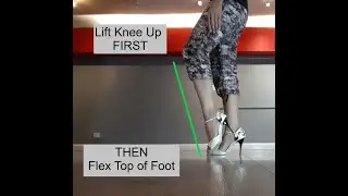 Tango Practica Tips 11:  Tango Walking - Simple Adornment for Back Step
