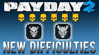 Payday 2 - Mayhem Difficulty and One Down Difficulty - New Difficulties in Payday 2