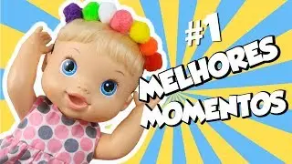 #1 MOMENTOS ENGRA&Ccedil;ADOS DA BABY ALIVE MALU - LillyDoll