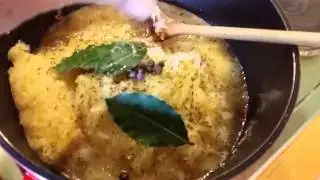 Geselchtes auf Sauerkraut