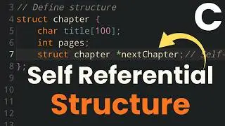 Self Referential Structures in C | Explained with Example Program | Linked List Basics in C