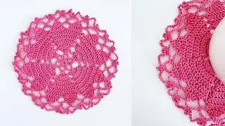 Crochet Multiple Hearts Coaster | Crochet Lace | Crochet Decoration | Crochet Gift