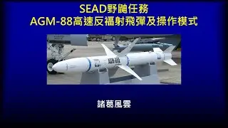 SEAD野鼬任務 AGM-88高速反輻射飛彈及操作模式