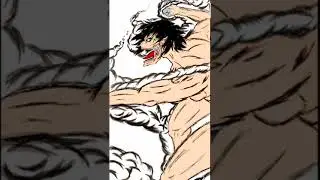 ATTACK ON TITAN (EREN YEAGER -ATTACK TITAN) FAST FORWARD DRAWING