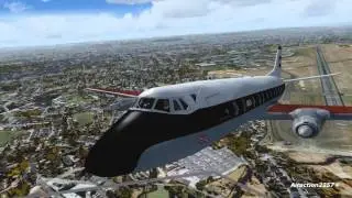 BEA Vickers Viscount Departing Glasgow FSX.