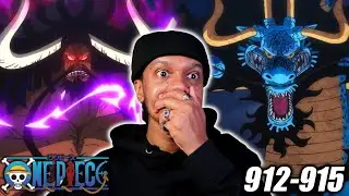 Громовой Багуа! Кайдо против Луффи! | Реакция на эпизоды 912-915 One Piece