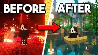 I Built an ECOSYSTEM in THE NETHER...