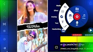 Kinemaster New Style Lyrics Status Video Editing | Trending Lyrics Video Editing In Kinemaster
