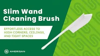 26&rdquo; Slim Wand Cleaning Brush: Reach New Heights of Cleanliness!