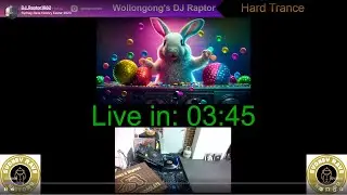 DJ Raptor Live: Hard Trance Vinyl @ Sydney Rave History's Eater 2023 Mix-A-Thon