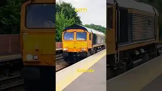 &ldquo;Amanda&rdquo; 66771 4E18 F& tones 17;36 Lea Road 21/6/2025 #trainnoises #train #tunes