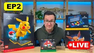 Speed Building the New LEGO Pokémon Sets!!!