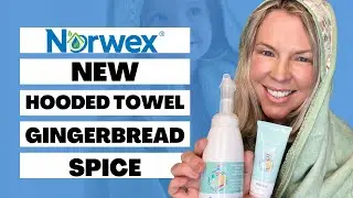 Norwex Holiday 2022! Gingerbread Spice Hand Lotion & Hand Wash, and an amazing Kid's Hooded Towel