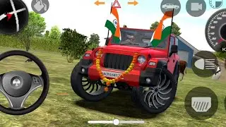 MODIFY MAHINDRA THAR GADI WALA GAME INDIAN CAR DRIVING SIMULATOR 3D GAME 🎮🎯