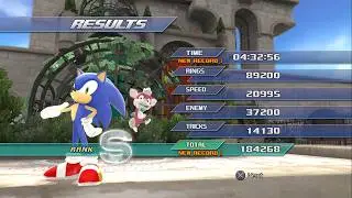 SONIC UNLEASHED ANDROIDS ROOFTOP RUN DIA RANK S - UNLEASHED RECOMPILED