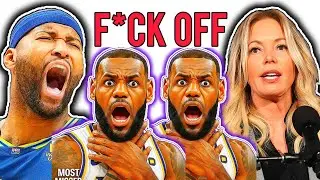 DeMarcus Cousins CRASHES OUT on Jeanie Buss for his KING LeBron James‼️🤯😤🤬