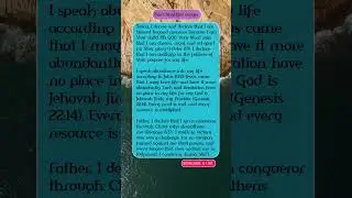 Declaration Prayer. #prayer #bible #jesus #meditation #thankujesus #God #faith #godisgood #sad