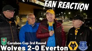 НАМНОГО ЛУЧШЕ 💪 &laquo;Вулверхэмптон&raquo; 2:0 &laquo;Эвертон&raquo; Мгновенная реакция болельщиков | Кубок лиги, 3-й раунд