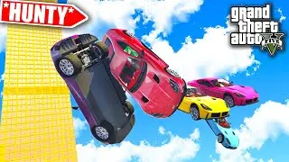 GTA 5 Online - Powietrzne HUNTY na wyścigu! *HUNTY* - Shepard, Hogaty, Sylo i EKIPA HOGS