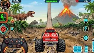 Monster Truck Mega Ramp🎮 Impossible Driver - Mega Ramp Car Stunt Master Simulator - Android Gameplay