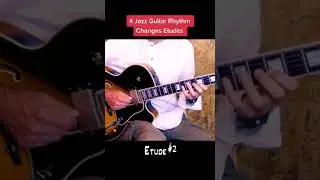 4 Studi di Chitarra Jazz sul Rhythm Change 🎸